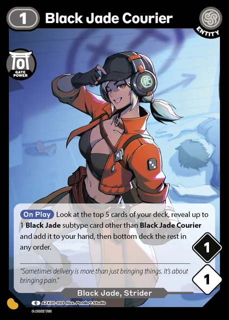 Black Jade Courier