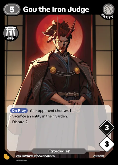 Gou the Iron Judge