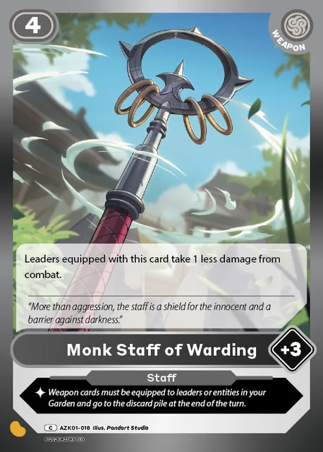 Monk Staff of Warding